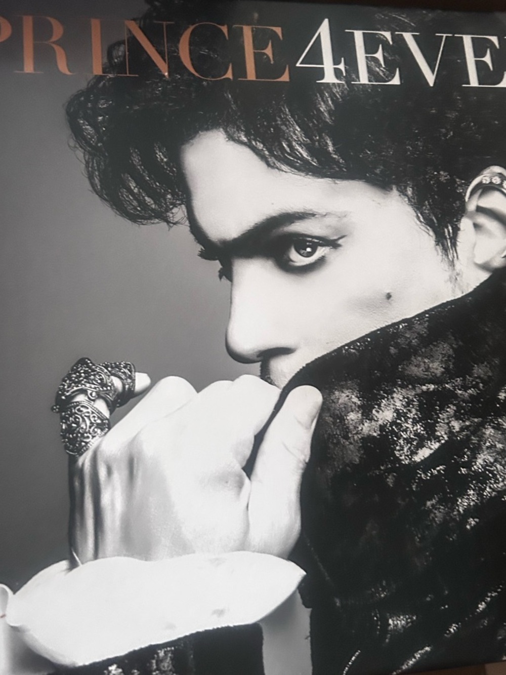 Prince 4Ever Forever vinyl record album set of four with photos AUTHENTIC